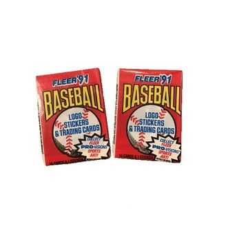 MLB Fleer 1990 Baseball Trading Card WAX Pack (15 Cards) - Walmart.com