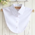 thumbnail image 2 of Yoyauz False Collar Detachable Collar Shirt Dickey Collar Half Shirt False Collar Suitable for Girls and Women, 2 of 8