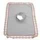 thumbnail image 3 of Sábana de cubierta para cabezal de mesa de masaje de spa gris, 3 of 10