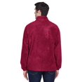 thumbnail image 2 of Men's 8 oz. Full-Zip Fleece - WINE - 4XL, 2 of 3