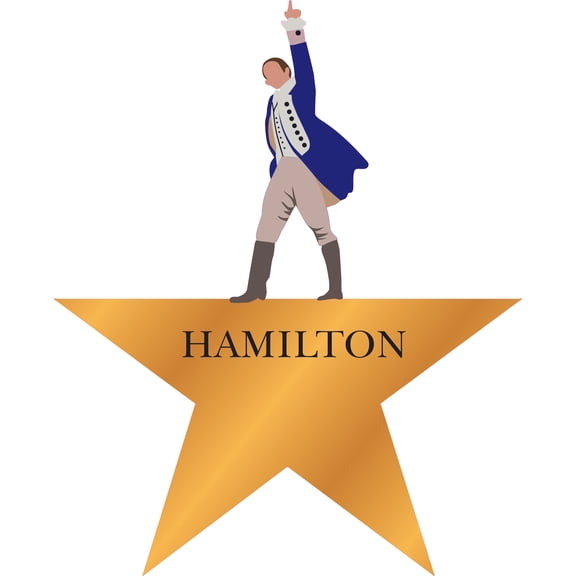 Home Art Hamilton An American Musical Play Character Multi-colored Alexander Hamilton Broadway Poster Decoration Design 20" x 24" Vinyl Bedroom Living Room Lin-Manuel Miranda Wall Decal Sticker