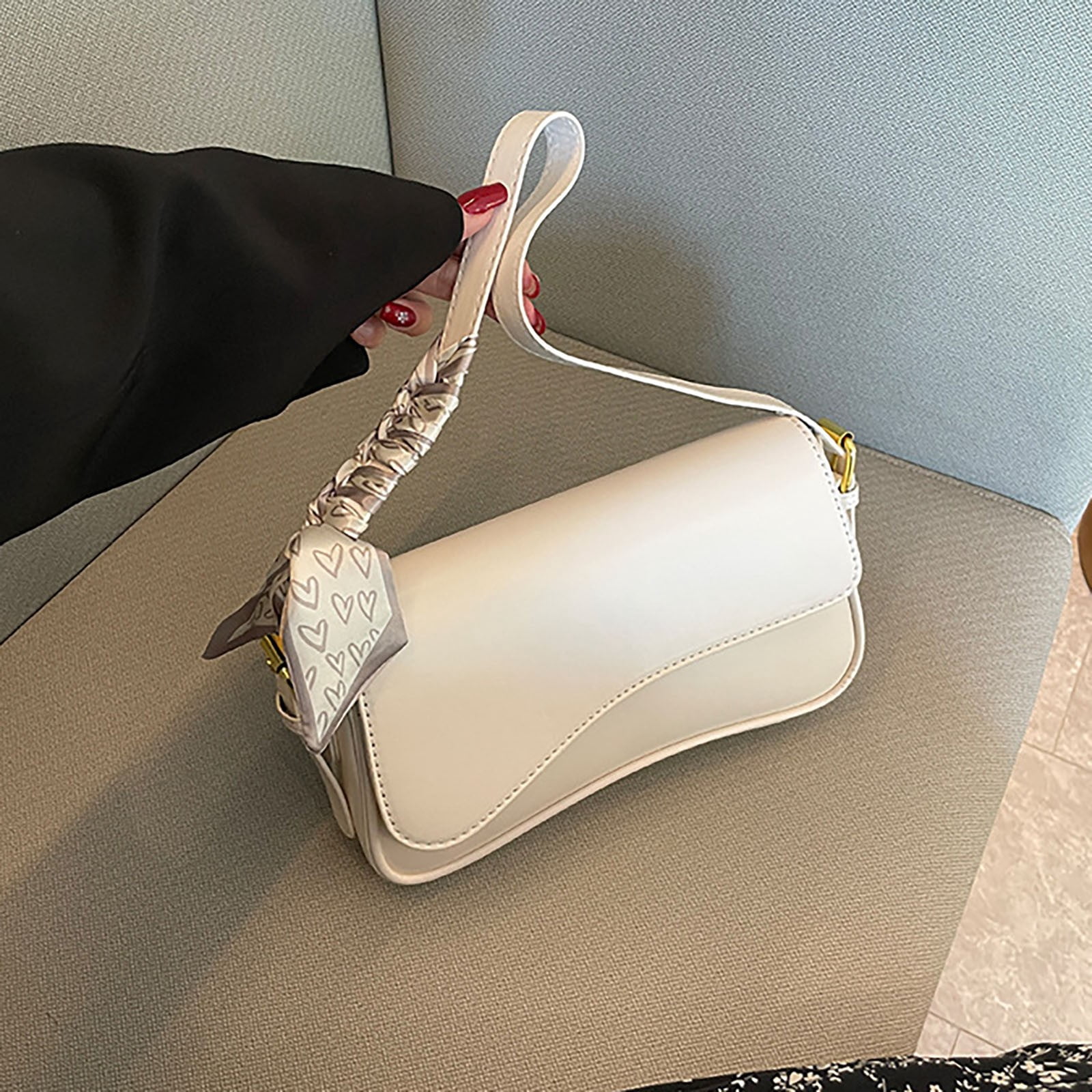 Jierger Small Shoulder Bag Purse for Women Handbag Clutch Purse Classic Retro Crossbody Bag Satchel for Women Shoulder Purses and Handbags for Men Women Outdoor Travel Work