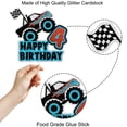 thumbnail image 3 of Cake Topper SugarGera Camión Grande 4.º Cumpleaños, 3 of 5