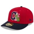 thumbnail image 3 of Men's New Era  Red/Navy Cleveland Guardians 2026 Spring Training Low Profile 59FIFTY Fitted Hat, 3 of 5