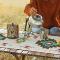 thumbnail image 6 of Guanhe Outdoor Camping Tablecloth Rectangular Cotton And Linen Retro Picnic Tablecloth Table Mat High-end Fabric Art, 6 of 8