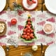 thumbnail image 4 of Camino de Mesa Navideño de 33 X 183 Cm | Decoración Navideña de Poliéster Multicolor | Diseño de Copos de Nieve y Árboles Invernales | Decoración Duradera y Lavable para Fiestas En La Cocina, 4 of 6