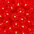 thumbnail image 3 of Vickerman 7.5" Starlight Sphere Christmas Ornament with 100 Red Wide Angle LED Lights, 3 of 3
