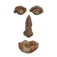 thumbnail image 1 of Ygjytge Estatuas Resina Old Man Tree Caras Bricolaje Dibujadas A Mano para Adornos Al Aire Libre (B), 1 of 6