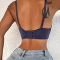 thumbnail image 5 of B91xZ Soutien-Gorge en Coton Sans Doublure avec Armatures, Bleu m, 5 of 5