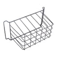 thumbnail image 6 of 2 Pcs Freezer Wire Storage Basket PE Coated Metal Hanging Rack Freezer Storage Organizer Bin for Fridge Shelf Cabinets Pantry Closets (L 39cm X W 20cm X H 20cm), 6 of 9