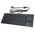 thumbnail image 4 of Wired Industrial Keyboard, Wired Touchpad Keyboard with X Scissor Foot, Wide Application, Plug Play, for IPC Industry Control, 4 of 7