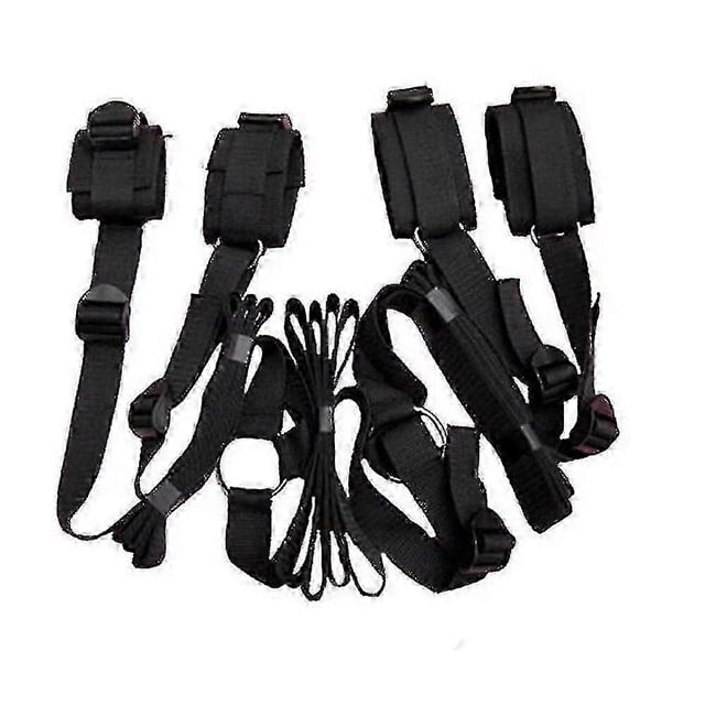 Party Favors Couples Gift Set Bed Handcuffs Ankle Cuff Restraints For Women Men Couples Adult Games Hko