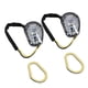 thumbnail image 1 of Pair Amber LED Flush Mount Turn Signals For Yamaha YZF R1 R6 R6S Clear, 1 of 4