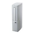 thumbnail image 1 of Ounissouiy Cubo de basura estrecho para inodoro, juego de escobillas para baño Suministros de limpieza para el hogar Gris, 1 of 1