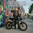 thumbnail image 5 of Efunkeep K6-T Electric Mountain Bike for Adults – 3000W Peak Dual Motor 20" Fat Tire E-Bike, 48V 15Ah Battery 32MPH, UL2849 Certified Off-Road Ebike (Black), 5 of 7