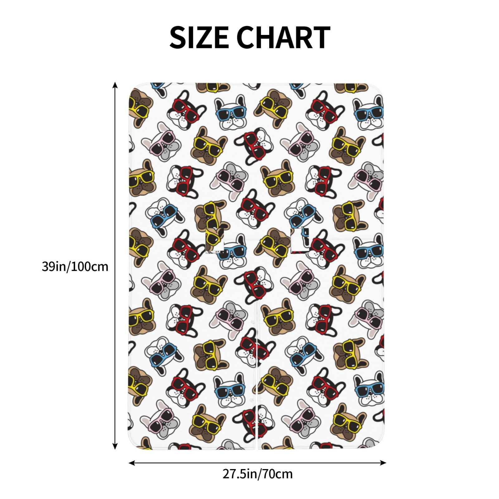 Naloa Bulldog Sunglasses Face Baby Car Seat Cover, Breathable Baby Carrier Cover, Multiuse Baby Carrier Cover & Nursing Breastfeeding Cover