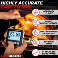 thumbnail image 2 of Termómetro Digital para Carne con Sonda y Temporizador para BBQ Alpha Grillers, 2 of 7