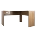 thumbnail image 1 of Escritorio de Oficina Secretarial en L Con 1 Cajon Fenix Roble Mundo In Home Office, 1 of 7