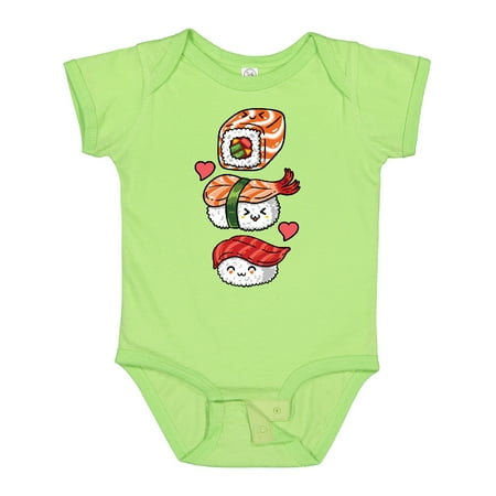 

Inktastic Cute Sushi Lover for Kids Gift Baby Boy or Baby Girl Bodysuit