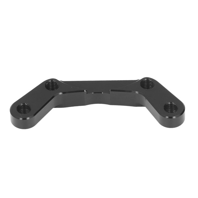 Adaptador De Rotor, Adaptador De Pinza De Freno Anticorrosión De Color Anodizado, Aluminio CNC Para Motocicleta, Repuesto De Bicicleta Para Vespa Sprint Primavera LX LXV S 150 ANGGREK Negro