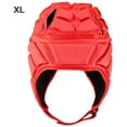thumbnail image 2 of Football Soft Shell Protective Headgear Rugby Headguards Soft Padded Headgear Football Helmet Adjustable Flag Football Helmet Soc, 2 of 7