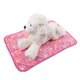 thumbnail image 4 of Lindas alfombrillas para cama de perro, forro polar de Coral suave con estampado de pata de pie, manta cálida para mascotas, alfombrilla para camas para dormir para perros pequeños y medianos y gatos Tmvgtek Oficina Multiescena Multifunción, 4 of 6