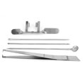 thumbnail image 3 of Baverta Herramienta de Cuchillo Capon-Herramienta de capón de Pollo Kit de Acero Inoxidable Granjas avícolas Instrumento Veterinario para Pollo 5 Piezas, 3 of 14