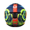 thumbnail image 2 of Casco abatible moto Brush Stroke Azul Talla L SH3910 Shaft azul, 2 of 2