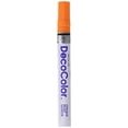 thumbnail image 2 of Uchida DecoColor Paint Marker, Broad, Carded Packaging, Orange, 2 of 3