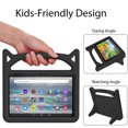 thumbnail image 2 of Case for Amazon Fire 7 Inch Tablet (12th Generation, 2022 Released) - Epicgadget Protective Lightweight Shockproof Kickstand Handle Kids Cover Case + 1 Screen Protector and 1 Stylus (Black), 2 of 5