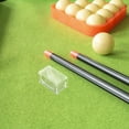 thumbnail image 4 of HONMEET 3pcs Accessory for Billiard Balls Pool Cue Chalk Box Transparent Durable Structure for Tournaments, 4 of 8