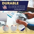 thumbnail image 4 of Pacron 1000 Pcs Clear Bubble Bags, 9x12 Self-Sealing Bubble Mailers, Protective Pouches for Shipping, Packing, Storage, Moving, 4 of 6