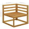 thumbnail image 4 of vidaXL 5 Piece Garden Lounge Set with Cushions Solid Acacia Wood, 4 of 5