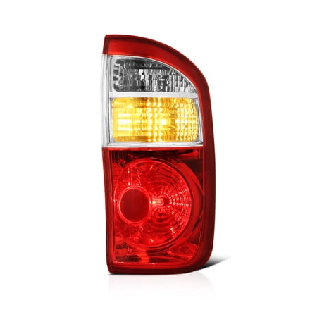 VIPMOTOZ Red Lens OE-Style Tail Light Lamp Assembly For 2004-2006 Toyota Tundra Pickup Truck Double Cab Model