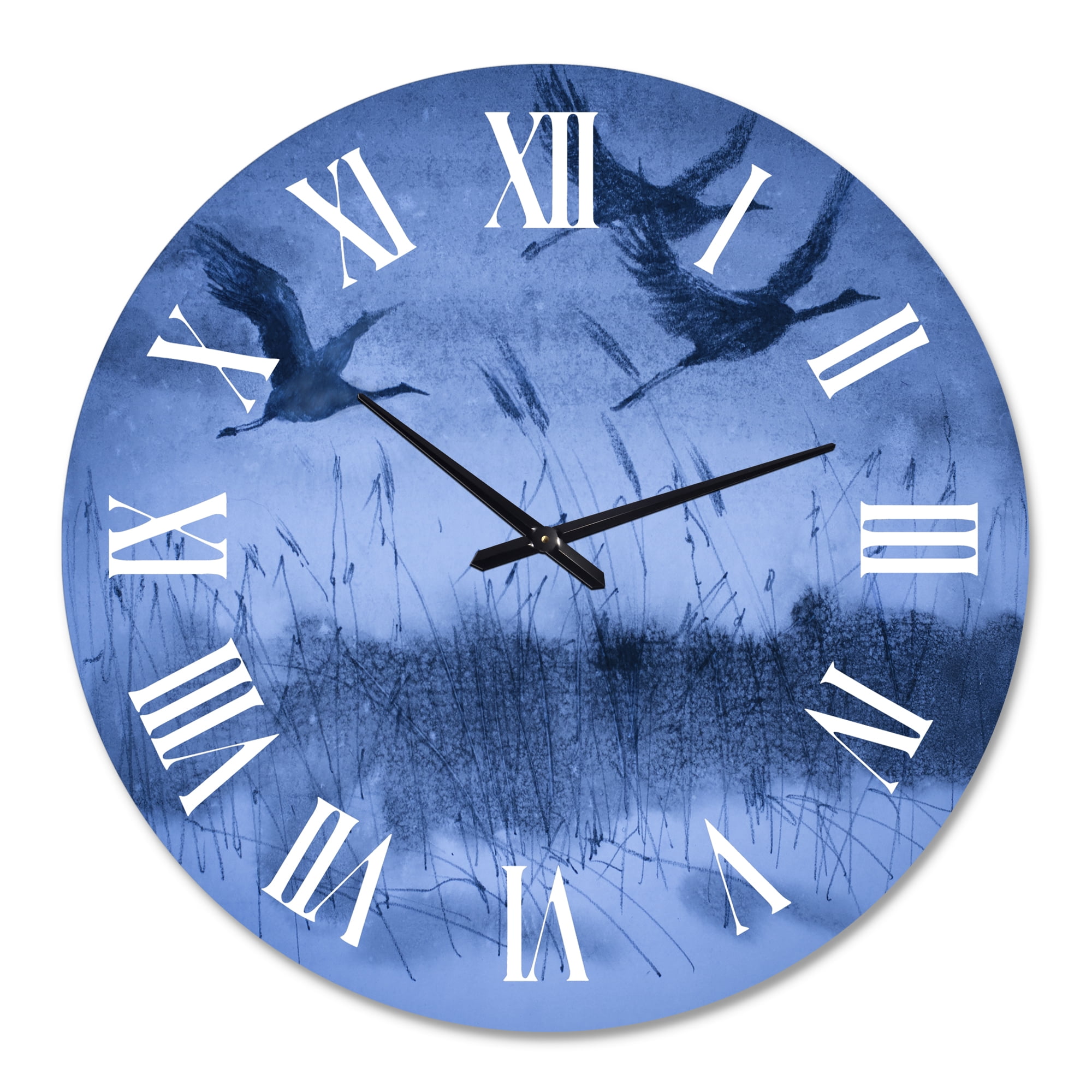 Designart 1 in Quartz Traditional Wall Clock