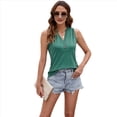 thumbnail image 3 of Chaleco Sin Mangas con Cuello en V Verde Oscuro M, 3 of 6