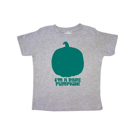 

Inktastic Allergy Awareness I m a Rare Pumpkin in Teal Gift Toddler Boy or Toddler Girl T-Shirt