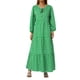 thumbnail image 1 of Txlixc Vestido Largo con Estampado Geométrico para Mujer, Vestido Suelto de Manga Larga con Escote en V para Primavera, Verano Txlixc Moda, 1 of 9