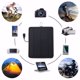 thumbnail image 3 of Célula solar de silicio monocristalino del panel solar de 5.3W 6V con USB Poat DIY Camping impermeable portátil, 3 of 8