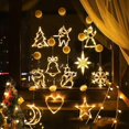 thumbnail image 4 of Decorative Atmosphere Lights Led Shape Suction Lights Christmas Decoration Star Lights Window Lights Creative Festive Decoration Scene Layout Lights,Christmas Lights Led 50 Count, 4 of 9