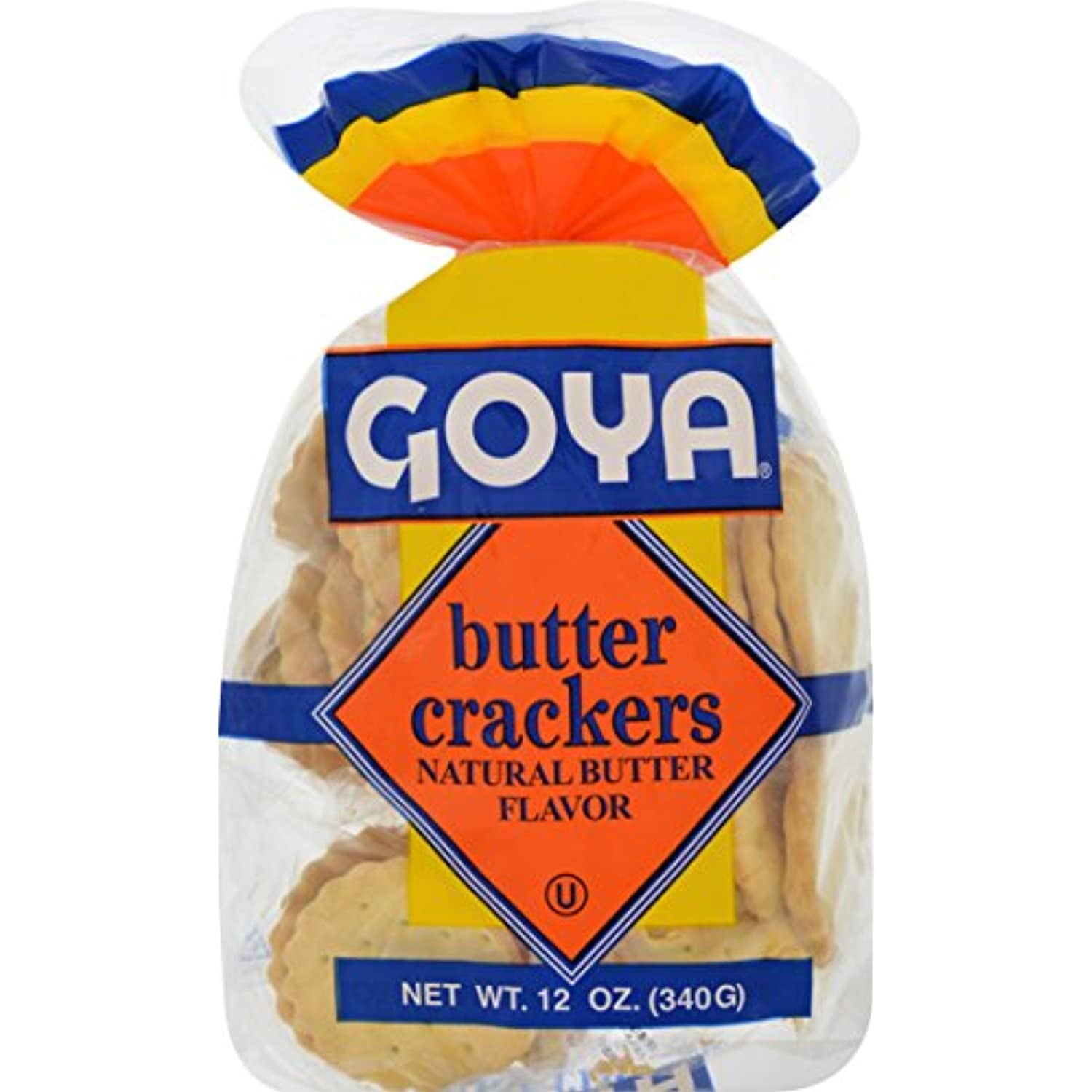 Goya Foods Tropical Butter Crackers, 12 Ounce