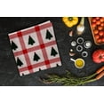 thumbnail image 5 of Urban Villa Christmas Kitchen Towels Christmas Tree Print 100% Cotton Dish Towels Mitered Corners Ultra Soft (Size: 20X30 Inches) Absorbent Bar Towels & Tea Towels - (Set of 6), 5 of 6