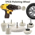 thumbnail image 1 of Dvkptbk 7 Pcs Disque de Polissage pour Polisseuse et Tournevis pour Polissage de Roues, 1 of 8