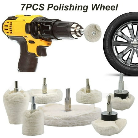 

Zelic Clearance 7PCS Polishing Disc For Polisher And Electric Screwdriver For Wheel Polishing