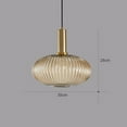 thumbnail image 5 of Modern Gold Pendant Light, Adjustable Height Pendant Lamp For Kitchen Island And Dining Room, Stunning Appearance Adds Elegance To Any Space (Large), 5 of 5