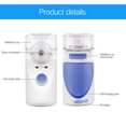 thumbnail image 5 of Nebulizador portátil: máquina nebulizadora con boquilla, máscara para niños y adultos de accesorios de repuesto, nebulizador de malla de mano para problemas respiratorios ZefeiWu 9024715115973, 5 of 5