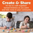 thumbnail image 3 of Faber-Castell Creativity for Kids Hide & Seek Rock Painting Kit, 12 Pack, 3 of 6