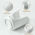 thumbnail image 3 of Dispensador de vasos Dobbyby Ceramic Bathroom para vasos de 90 a 120 ml, color blanco, 3 of 8