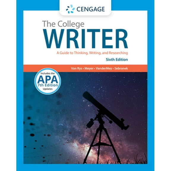 Pre-Owned The College Writer: A Guide to Thinking, Writing, and Researching (with 2019 APA Updates) (Paperback) 1305958063 9781305958067