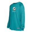thumbnail image 2 of Men's New Era  Aqua Miami Dolphins Functional Fandom Hoodie, 2 of 5